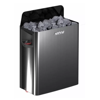 Saunová kamna HARVIA The Wall  9 kW - černá